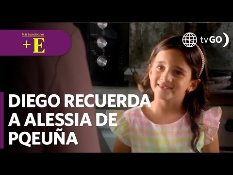 Diego Montalbán recuerda a Alessia de pequeña | Más Espectáculos (HOY)