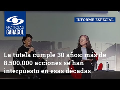 La tutela cumple 30 años: más de 8.500.000 acciones se han interpuesto en esas décadas