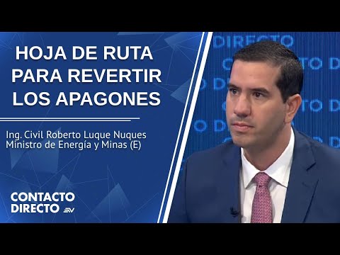 Entrevista con Roberto Luque Nuques - Ministro de Energía y Minas (E) | Contacto Directo | Ecuavisa