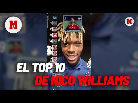 El top 10 de Nico Williams para la Eurocopa: lidera un inglés, cierra un italiano...I MARCA