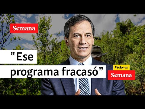 Erradicación voluntaria de cultivos ilícitos en Colombia fracasó: Rafael Nieto | Vicky en Semana