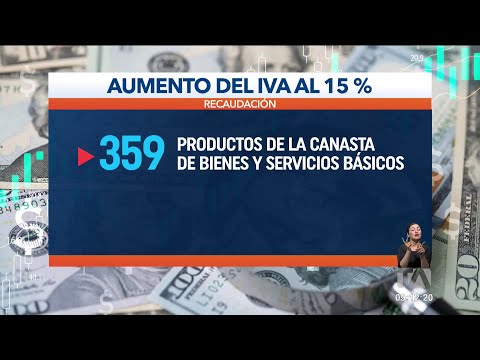 94 productos de la canasta básica no tienen IVA en Ecuador