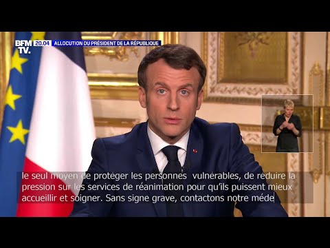 Je vous le redis avec force: respectons les gestes barrières demande Emmanuel Macron