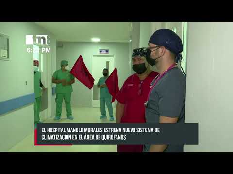 Nuevo sistema de climatización estrena el Hospital Manolo Morales Peralta