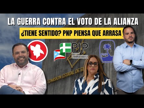 LA GUERRA CONTRA EL VOTO DE LA ALIANZA...  El PNP piensa que va a arrasar ¿tiene evidencia?