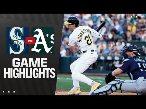 Mariners vs. Athletics Game Highlights (7/30/25) | MLB Highlights