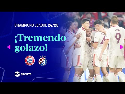 ¡GOLAZO DE GUERREIRO! | BAYERN MÚNICH 2-0 DINAMO ZAGREB | FASE DE LIGA | UEFA CHAMPIONS LEAGUE