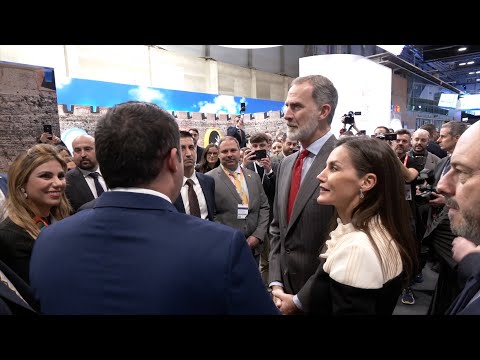 Los Reyes, en el stand de Ceuta en Fitur