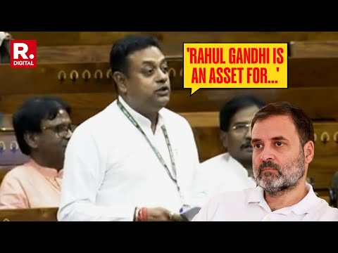 Sambit Patra Takes Witty Jibes At Rahul Gandhi In Parliament, 'BJP Is Happy That He Became LoP'