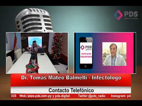 Estuvimos en Comunicación con el Dr. Tomás Mateo Balmelli - Infectólogo