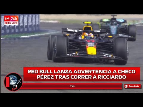 ¡Red Bull lanza advertencia! ¿Correrá Checo Pérez la suerte de Daniel Ricciardo?