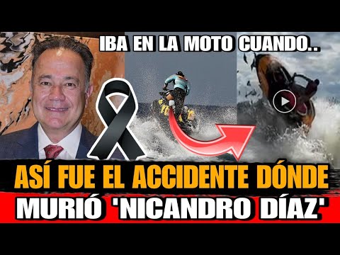 Asi fue el AC1DENTE Donde Murio Nicandro Diaz PRODUCTOR Televisa Fallece Nicandro díaz en accidente