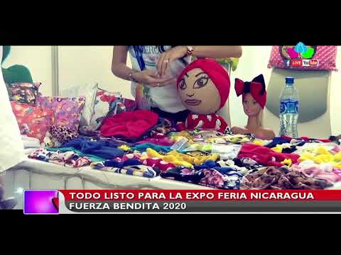 Todo listo para la Expo Feria Nicaragua Fuerza Bendita 2020