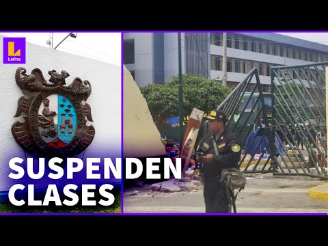 Marchas anunciadas en Lima: Universidades públicas suspenden clases presenciales