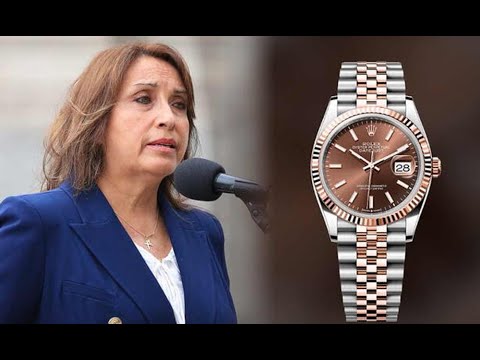 Caso Rolex: Admiten denuncia constitucional contra la presidenta Dina Boluarte