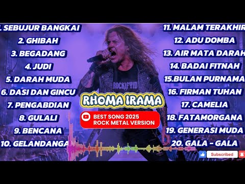 Kumpulan Lagu Raja Dangdut Jadi Rocker! Kompilasi 20 Hits Terbaik Rhoma Irama Sepanjang Masa