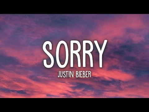 Justin Bieber - Sorry (Lyrics)