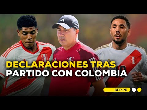 Sergio Peña: Fuimos superiores a Colombia durante todo el partido #ASISOMOSRPP | ENTREVISTA