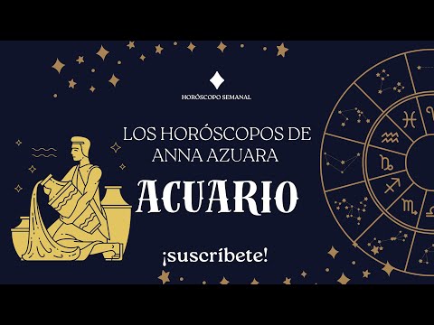 acuario - Horóscopo semanal del 16 al 22 de Septiembre 2024