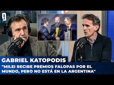 Gabriel Katopodis: Milei recibe premios falopas por el mundo, pero no está en la Argentina