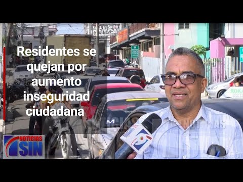 Residentes se quejan por aumento inseguridad ciudadana en Santiago Oeste