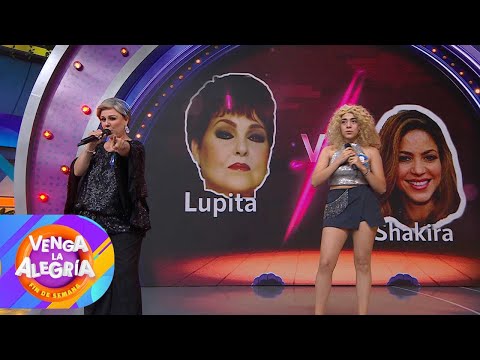 ¡Duelo de grandes imitadoras de Shakira contra Lupita D'Alessio! | Venga La Alegría