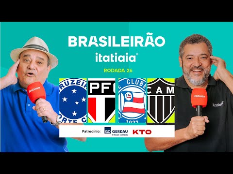 CRUZEIRO X SÃO PAULO E BAHIA X ATLÉTICO AO VIVO NA ITATIAIA | REACT DO BRASILEIRÃO 2024