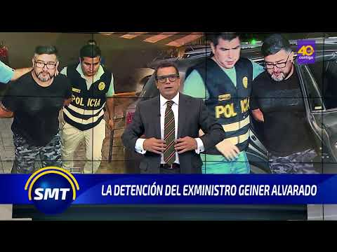 La detención del exministro Geiner Alvarado
