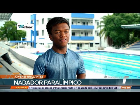 Jóvenes Brillantes: Benito Perlaza, nadador paralímpico