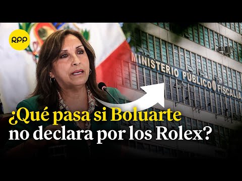 ¿Dina Boluarte podría guardar silencio ante la Fiscalía por el 'caso Rolex'?