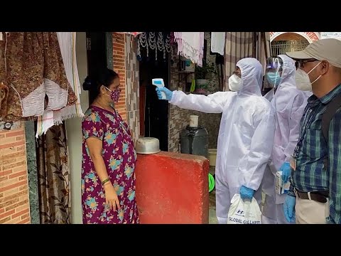 Buscando al virus puerta a puerta en la India