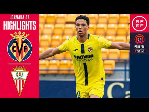 하이라이트 프리메라페데라시온 | 비야레알 ‘B’ 4-0 알헤시라스 | 라운드 32 | 2025-26시즌