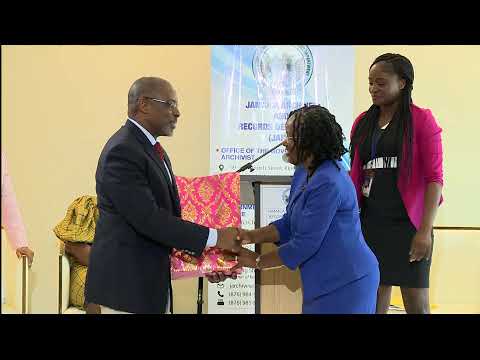 JISTV |Jamaica  Archives and Records Dept RIM Month Launch and Off -Boarding  Ceremony 2024