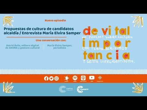 Propuestas de cultura de candidatos alcaldía / Entrevista María Elvira Samper