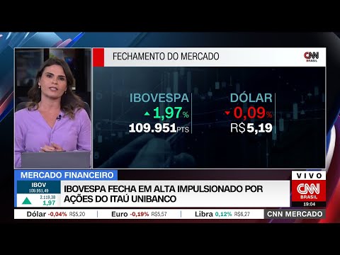 CNN MERCADO: Ibovespa fecha em alta impulsionado por ações do Itaú Unibanco | 08/02/2023