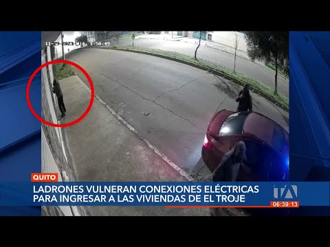 Nueva modalidad de robo preocupa a los vecinos de El Troje, sur de Quito