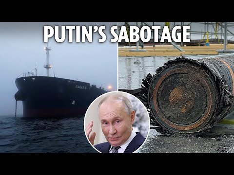 Putin’s shadowy ‘ghost ship’ dragged anchor along seabed for 60MILES to sabotage key power cables