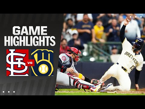 Cardinals vs. Brewers Game Highlights (9/4/24) | MLB Highlights