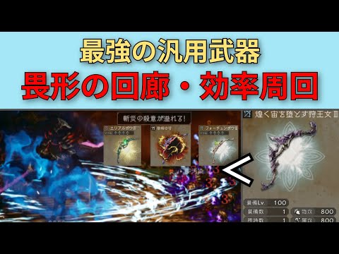 【オクトパストラベラー大陸の覇者】畏形の回廊・効率周回　最強の汎用武器【OCTOPATH TRAVELER CotC】