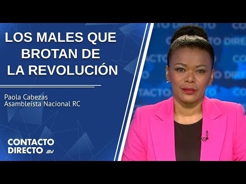 Entrevista con Paola Cabezas - Asambleísta Nacional RC | Contacto Directo | Ecuavisa