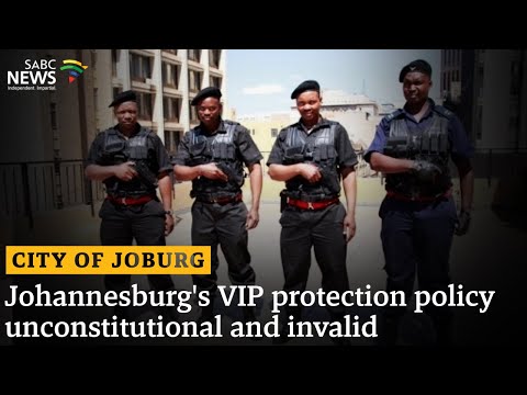 Johannesburg's VIP protection policy unconstitutional and invalid: Belinda Kayser-Echeozonjoku