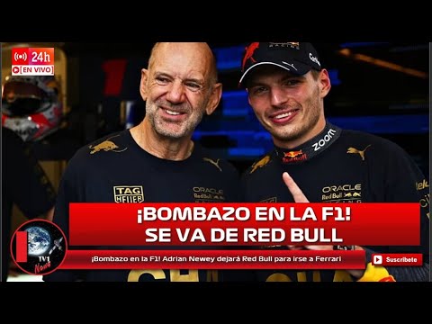 ¡Bombazo en la F1! Adrian Newey dejará Red Bull para irse a Ferrari