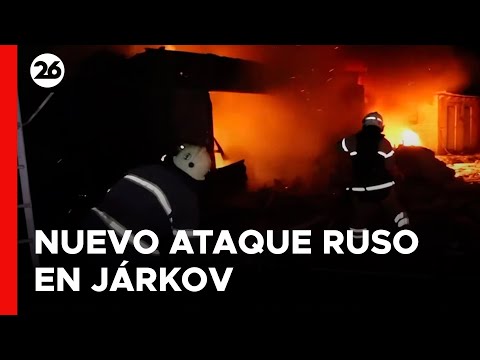 GUERRA RUSIA - UCRANIA | Al menos 2 muertos tras un ataque ruso sobre Járkov