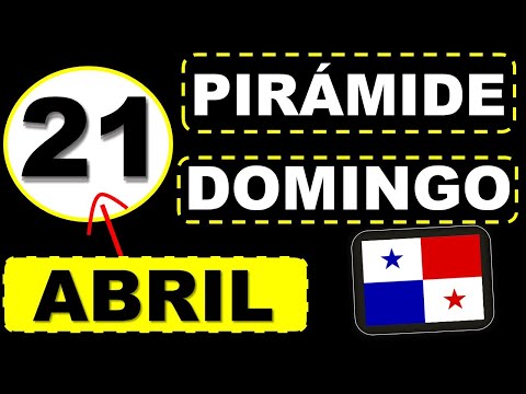 Pirámide de la Suerte Lotería de Panamá Para el Domingo 21 de Abril 2024 Decenas de Suerte Para Hoy