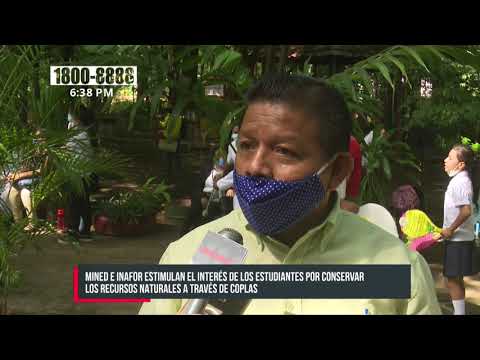 MINED e INAFOR promueven conservación de los recursos naturales - Nicaragua