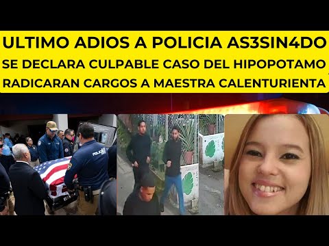 DESPIDEN AL POLICIA ELIEZER RAMOS/ CASO DEL HIPOPOTAMO/RADICARAN CARGOS A MAESTRA CALIENTE
