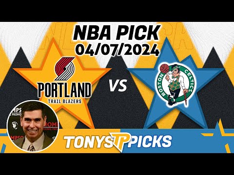 Portland Trail blazers vs Boston Celtics 4/7/2024 FREE NBA Picks and Predictions on NBA Betting Tips