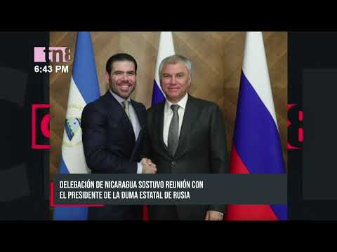 Nicaragua se reunió con el Presidente Duma Estatal de Rusia