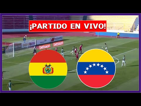 BOLIVIA VS VENEZUELA EN VIVO JUEGA RONDÒN - ELIMINATORIAS CONMEBOL | LA SECTA DEPORTIVA