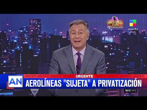 Javier Milei APURA LA PRIVATIZACIÓN de Aerolíneas Argentinas